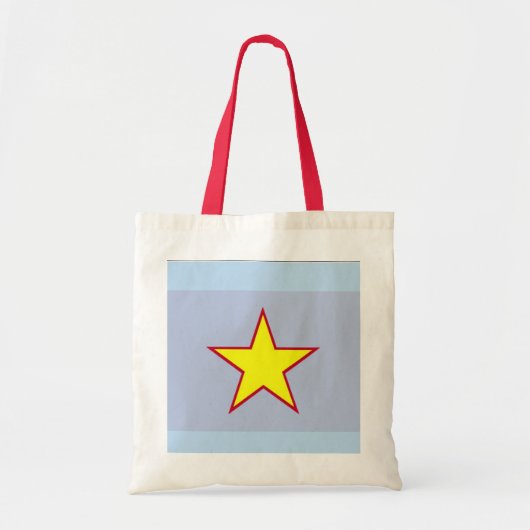 Gold Star-Canvas tas (Voorkant)