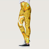 Gold Star Fractal Leggings (Links)