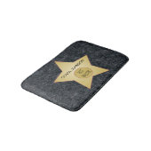 Gold Star Hollywood Superlatief Badmat (Gekanteld)