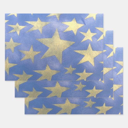 Gold Star Inpakpapier Vel (Set)