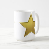 Gold Star Koffiemok (Voorkant rechts)