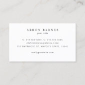 Gold Star Logo Visitekaartje (Achterkant)