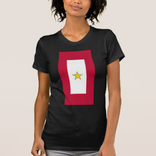 Gold Star Service, vlag van de Verenigde Staten T-shirt