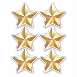 Gold Star Sticker