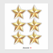 Gold Star Sticker (Vel)