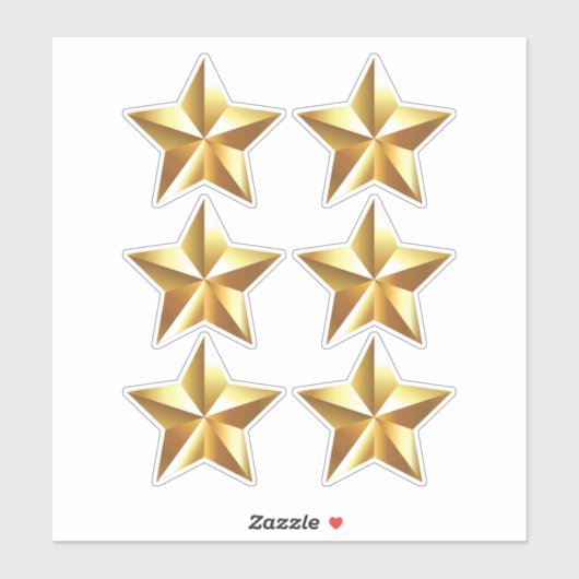 Gold Star Sticker (Vel)