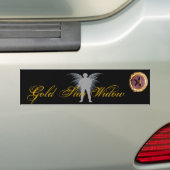 Gold Star Widow Bumpersticker (Op auto)