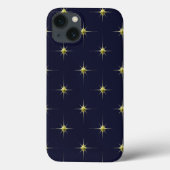 Gold Starburst Pattern Case-Mate iPhone Case (Achterkant)