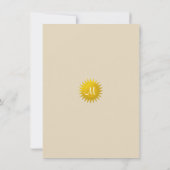 Gold Stars 2018 Graduation Invitation (Dos)