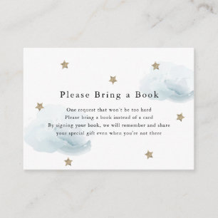 Gold Stars & Clouds Neem a.u.b. een Boek Kaart mee