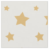Gold Stars Fabric Stof (Close Up)