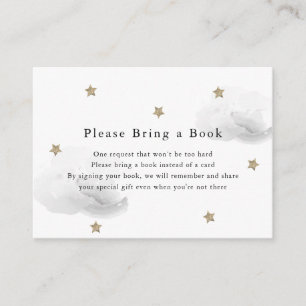 Gold Stars & Grey Clouds Neem a.u.b. een Kaart mee