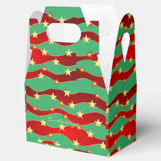 Gold Stars Kerstmis Thunder_Cove Bedankdoosjes (Geopend)