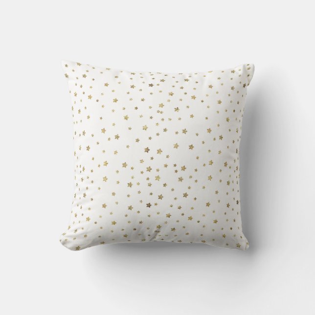 Gold Stars Kussen (Voorkant)