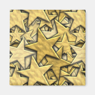 Gold Stars Magneet