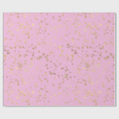 Gold Stars Minimalist Elegant Cadeaupapier (Vlak)