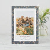 Gold Stars Patriot Noël Carte photo (Debout devant)