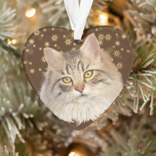 Gold Stars Tabby Cat Grandchild (Arbre)