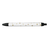 Gold Stars Zwarte Inkt Pen (Voorkant)