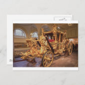 Gold State Coach London Briefkaart (Voorkant / Achterkant)