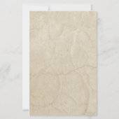 Gold Stationery met groene cirkels Briefpapier (Achterkant)