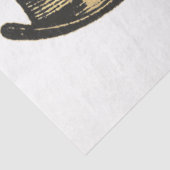 Gold SteamPunk Series Design 32 Tissuepapier (Detail)