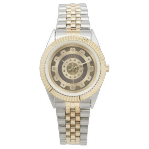 Gold Steampunk Watch Horloge
