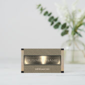 Gold Steel Visitekaartje (Staand voorkant)