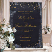 Gold Sterrennacht Wedding