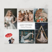 Gold Stippen Foto Collage Professional Fotograaf Flyer (Voorkant)