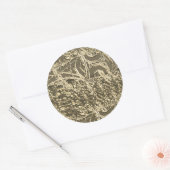 Gold String Jaw Breaker Sticker (Envelop)