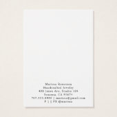 Gold Sun Faux Foil Mandala Porte-Cartes (Dos)