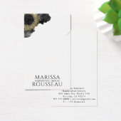 Gold Sun Faux Folie Mandala Ketting Visitekaartje (Bureau)