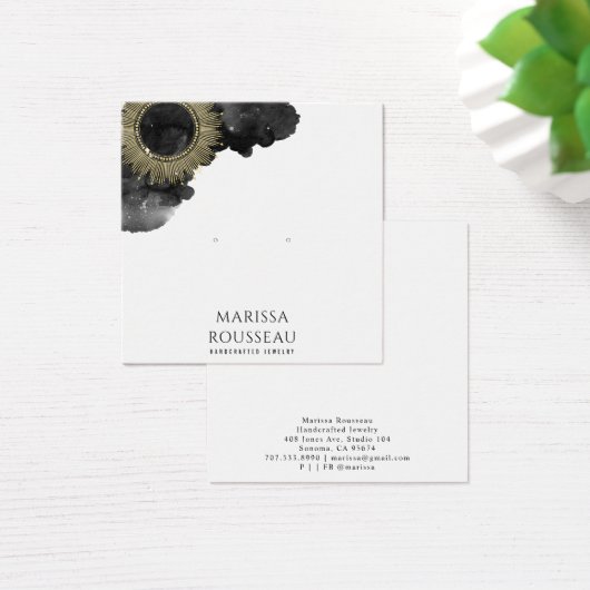 Gold Sun Mandala Stud Écouter des cartes d'afficha (Bureau)