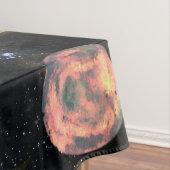 Gold Sun Moon Planets Space-illustratie Tafelkleed (Voorbeeld)