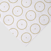Gold Sun-patroon Tissuepapier (Detail)