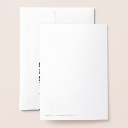 Gold Sunflower, Elegant bruiloft Uitnodiging (Met envelop)