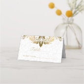 Gold Swirl en White Damaskers (Voorkant)