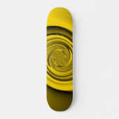 Gold Swirl Skateboard (Voorkant)