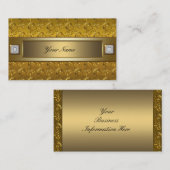 Gold Swirl Visitekaartje (Voorkant / Achterkant)