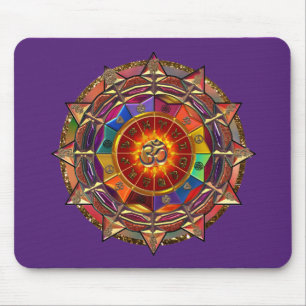 Gold Symbolic Sun Mandala Muismat
