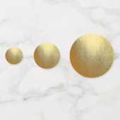 Gold Table Confetti (Voorkanten)