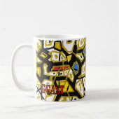 "GOLD" tasse artistique (Gauche)