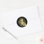 Gold Taurus Bull Stickers (Envelop)