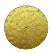 Gold Texture Pattern (Luxurous Golden Glow) Dartbord (Voorkant)