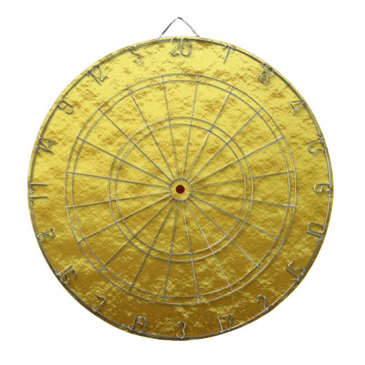 Gold Texture Pattern (Luxurous Golden Glow) Dartbord (Voorkant)