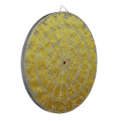 Gold Texture Pattern (Luxurous Golden Glow) Dartbord (Voorkant Links)