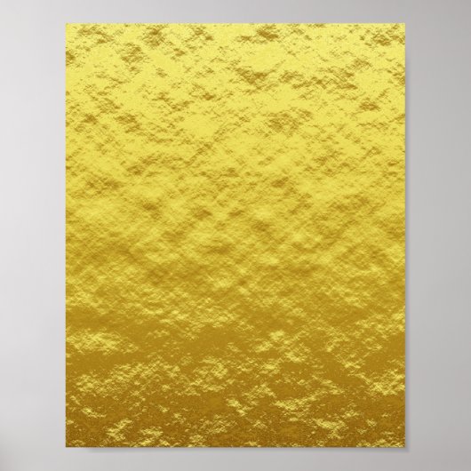 Gold Texture Pattern (Luxurous Golden Glow) Poster (Voorkant)