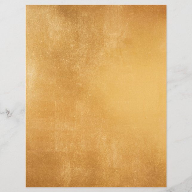  Gold Texture Scrapbook Paper (Voorkant)