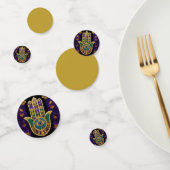  Gold Third Eye Hamsa Confetti (Groep)